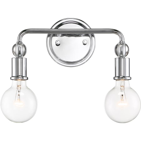A large image of the Nuvo Lighting 60/6562 Polished Nickel / K9 Crystal