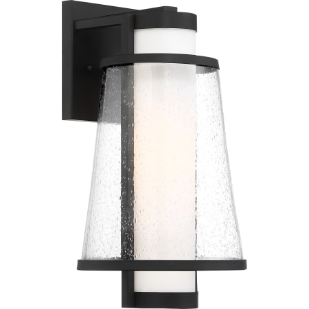 A large image of the Nuvo Lighting 60/6602 Matte Black / Glass