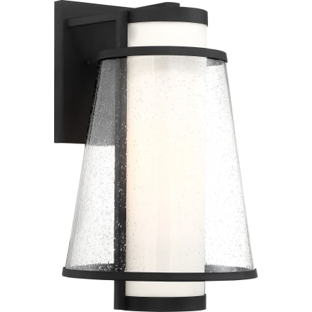 A large image of the Nuvo Lighting 60/6603 Matte Black / Glass