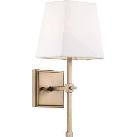 A large image of the Nuvo Lighting 60/6707 Burnished Brass / White