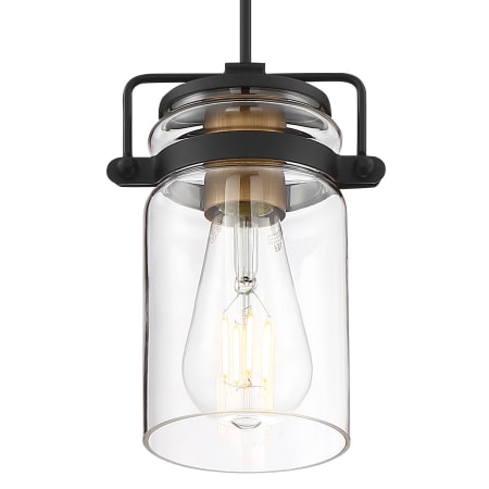 A large image of the Nuvo Lighting 60/6731 Black