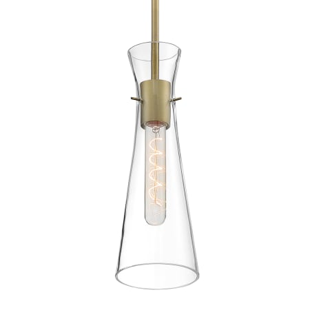 A large image of the Nuvo Lighting 60/6858 Vintage Brass