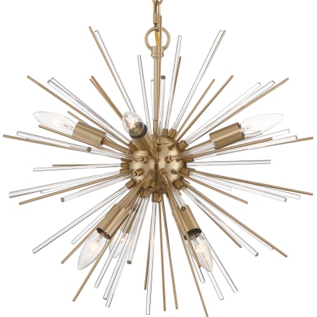 A large image of the Nuvo Lighting 60/6991 Vintage Brass