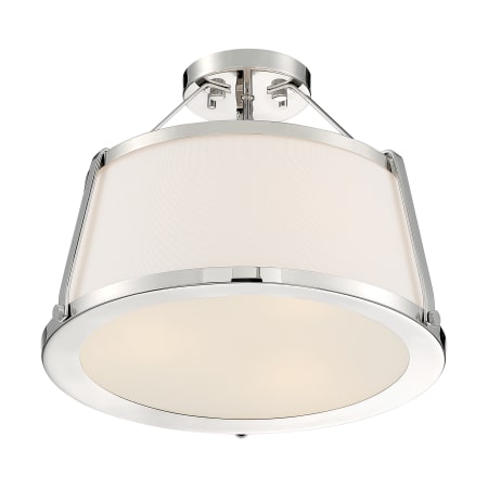 A large image of the Nuvo Lighting 60/6996 Polished Nickel