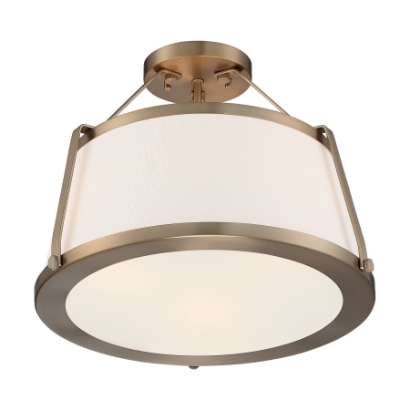 A large image of the Nuvo Lighting 60/6996 Burnished Brass