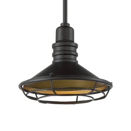 A large image of the Nuvo Lighting 60/7033 Dark Bronze / Gold