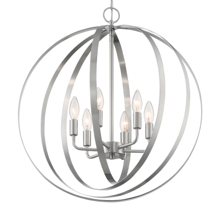 A large image of the Nuvo Lighting 60/7048 Brushed Nickel