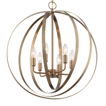 A large image of the Nuvo Lighting 60/7048 Burnished Brass