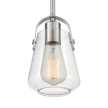 A large image of the Nuvo Lighting 60/7106 Brushed Nickel