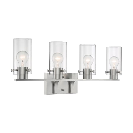 A large image of the Nuvo Lighting 60/7174 Brushed Nickel