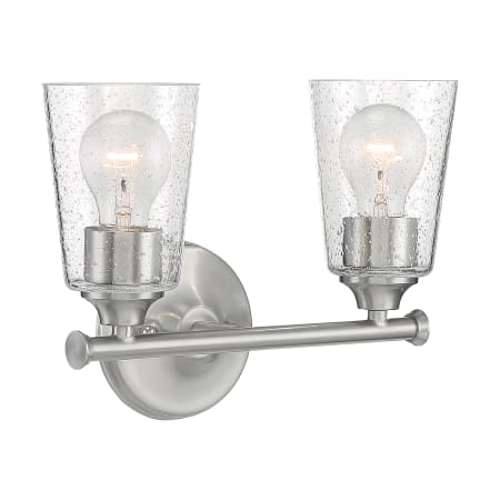 A large image of the Nuvo Lighting 60/7182 Brushed Nickel