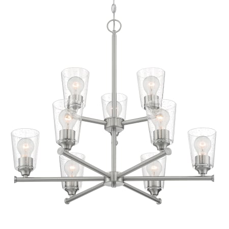 A large image of the Nuvo Lighting 60/7189 Brushed Nickel