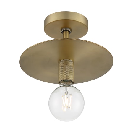 A large image of the Nuvo Lighting 60/7244 Vintage Brass