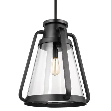 A large image of the Nuvo Lighting 60/7554 Matte Black