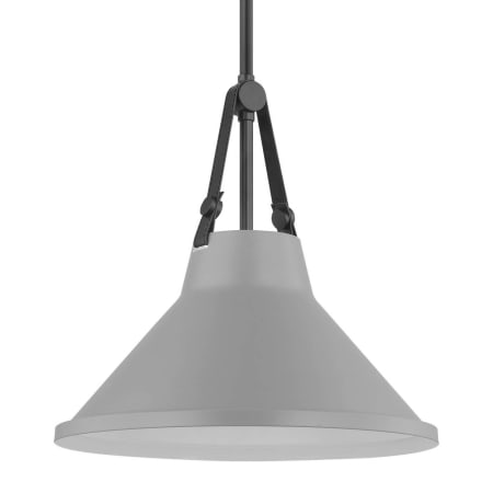 A large image of the Nuvo Lighting 60/7645 Black / Gray