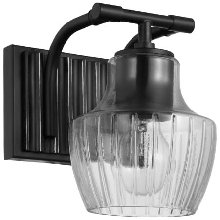 A large image of the Nuvo Lighting 60/7701 Black / Silver Accents