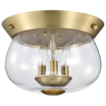 A large image of the Nuvo Lighting 60/7807 Vintage Brass