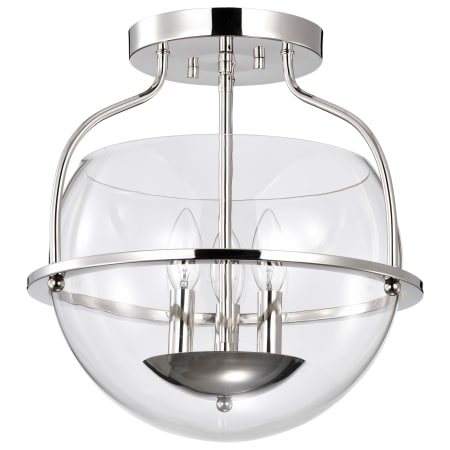 A large image of the Nuvo Lighting 60/7822 Polished Nickel