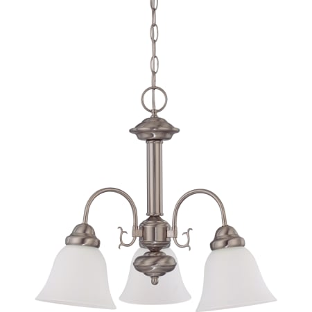 A large image of the Nuvo Lighting 62/1113 Brushed Nickel
