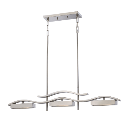 A large image of the Nuvo Lighting 62/115 Brushed Nickel