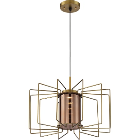 A large image of the Nuvo Lighting 62/1352 Vintage Brass
