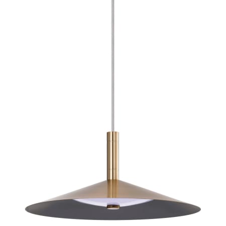 A large image of the Nuvo Lighting 62/2072 Burnished Brass