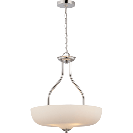 A large image of the Nuvo Lighting 62/385 Polished Nickel