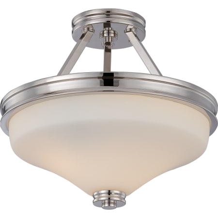 A large image of the Nuvo Lighting 62/424 Polished Nickel