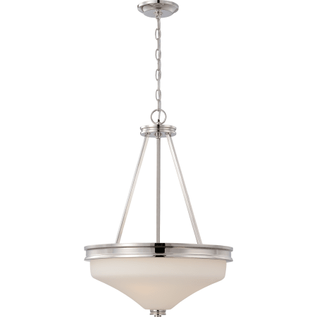 A large image of the Nuvo Lighting 62/425 Polished Nickel