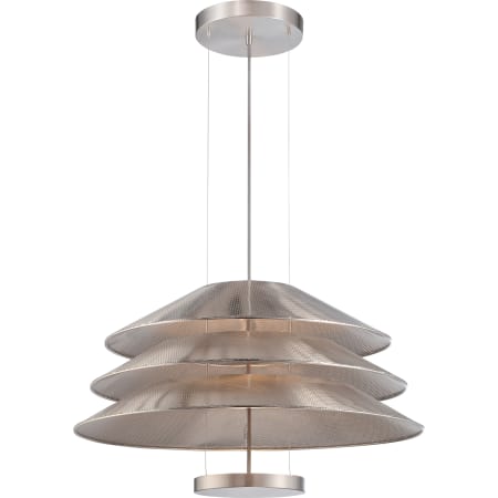 A large image of the Nuvo Lighting 62/467 Satin Steel