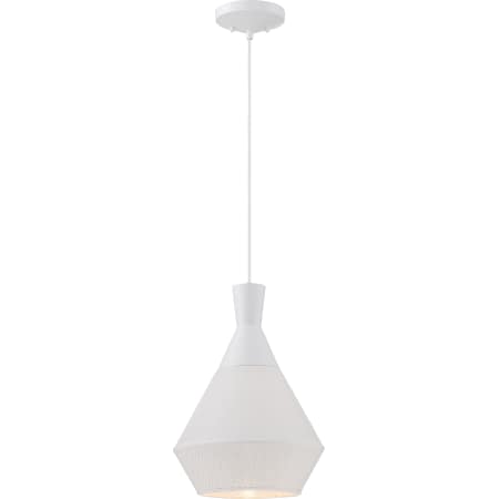 A large image of the Nuvo Lighting 62/481 Glacier White