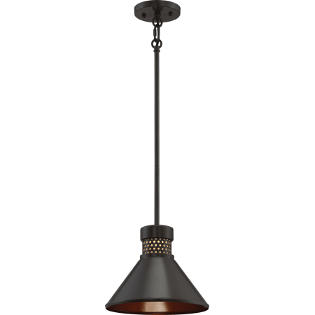 A large image of the Nuvo Lighting 62/856 Dark Bronze / Copper Accent