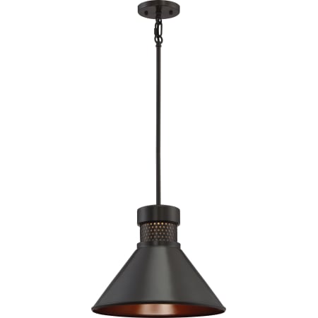 A large image of the Nuvo Lighting 62/857 Dark Bronze / Copper Accent