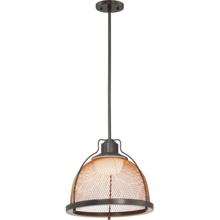 A large image of the Nuvo Lighting 62/887 Dark Bronze / Copper Mesh