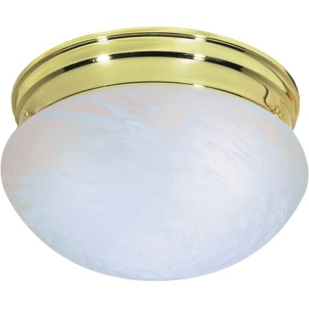 A large image of the Nuvo Lighting 76/675 Polished Brass