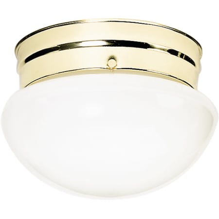 A large image of the Nuvo Lighting 77/061 Polished Brass