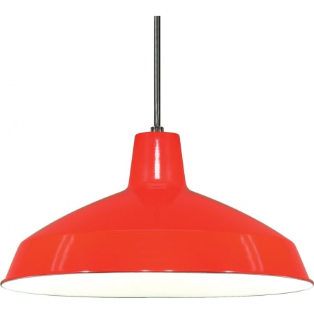 A large image of the Nuvo Lighting 76/663 Red