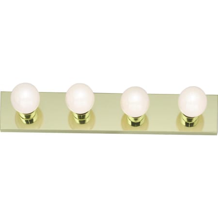 A large image of the Nuvo Lighting 77/189 Polished Brass