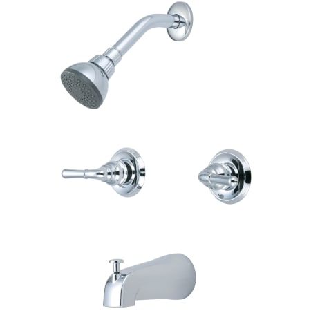 A large image of the Olympia Faucets P-1230 Polished Chrome