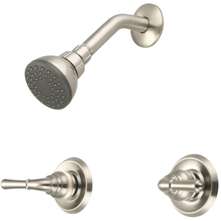 A large image of the Olympia Faucets P-1232 Brushed Nickel