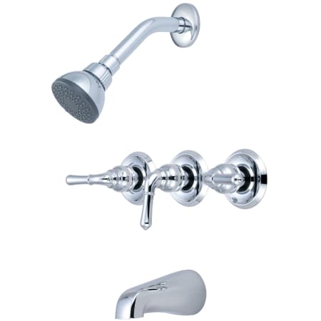 A large image of the Olympia Faucets P-3230 Polished Chrome