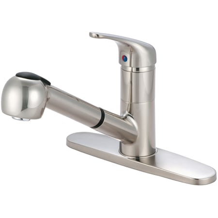 A large image of the Olympia Faucets K-5030 Brushed Nickel