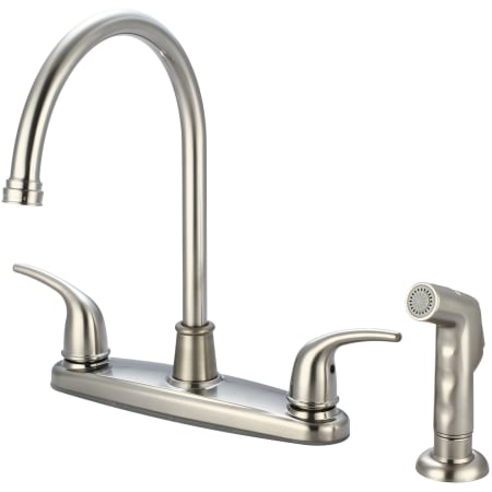 A large image of the Olympia Faucets K-5372 PVD Brushed Nickel