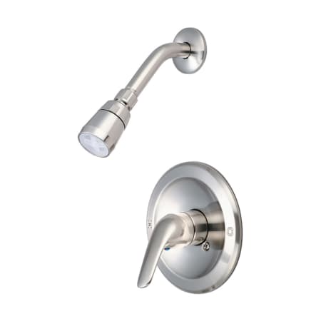A large image of the Olympia Faucets P-2002 Brushed Nickel