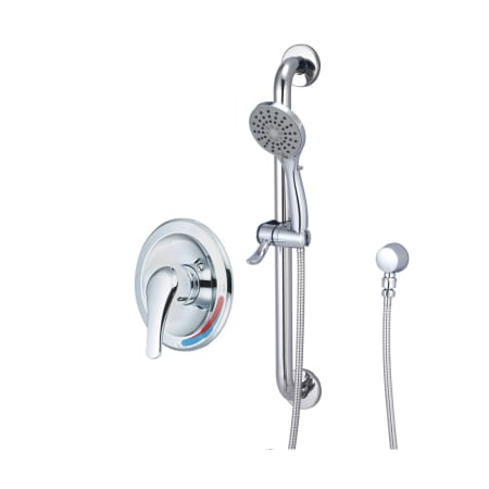 A large image of the Olympia Faucets T-2303-ADA Polished Chrome