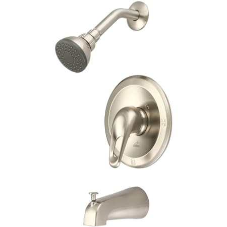 A large image of the Olympia Faucets T-2310 PVD Brushed Nickel
