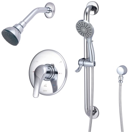 A large image of the Olympia Faucets TD-2302-ADA Polished Chrome