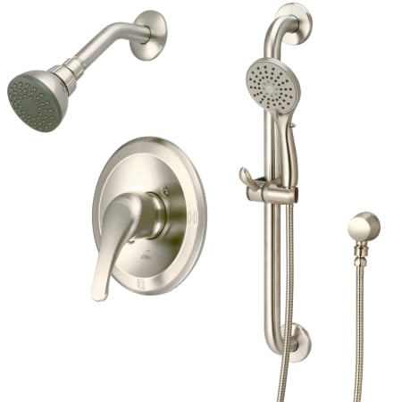 A large image of the Olympia Faucets TD-2302-ADA PVD Brushed Nickel