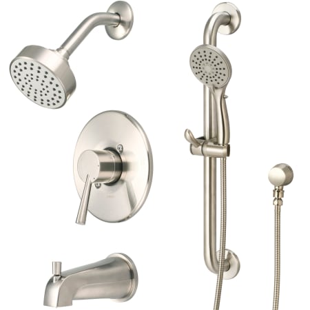 A large image of the Olympia Faucets TD-2370-ADA PVD Brushed Nickel