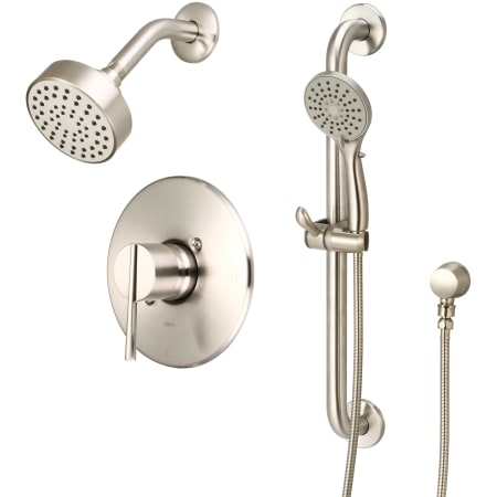 A large image of the Olympia Faucets TD-2382-ADA PVD Brushed Nickel